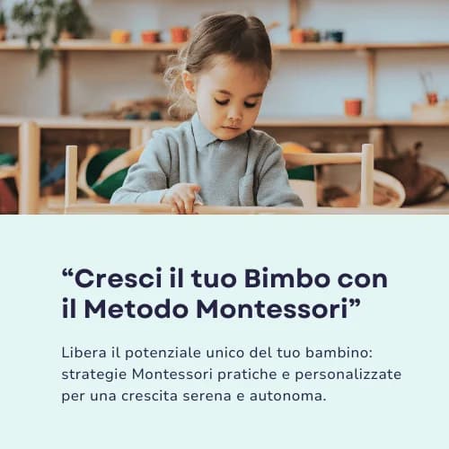 Copertina del corso: Cresci il tuo bimbo con il Metodo Montessori